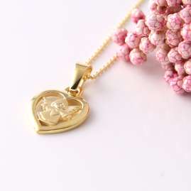 Acalee 50-1012 Girls Necklace Heart Angel Gold 333 / 8K Children's Jewellery
