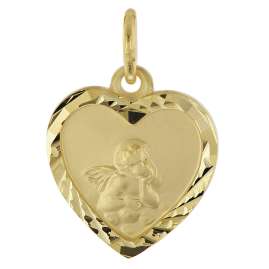 Acalee 50-1030 Children's Necklace Guardian Angel 333/8K Gold
