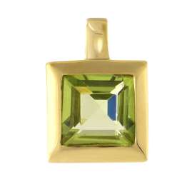 Acalee 80-1004-04 Gold Anhänger 333 / 8K Gelbgold mit Peridot