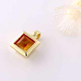 Acalee 80-1004-06 Gold Pendant 333 / 8K Yellow Gold with Citrine