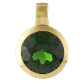 Acalee 80-1009-05 Gold Pendant 333 / 8K with Chromediopside