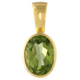 Acalee 80-1010-04 Gold Pendant 333 / 8K with Peridot