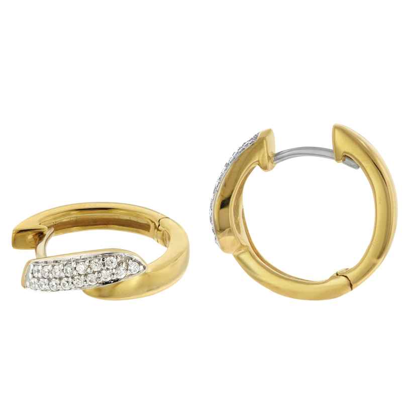 Acalee 70-1030 Ladies' Hoop Earrings Gold 333 / 8K 4260769412506
