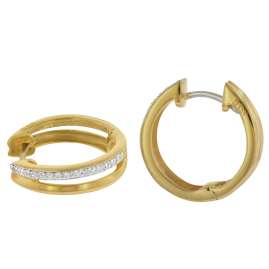 Acalee 70-1032 Ladies' Hoop Earrings Gold 333 / 8K
