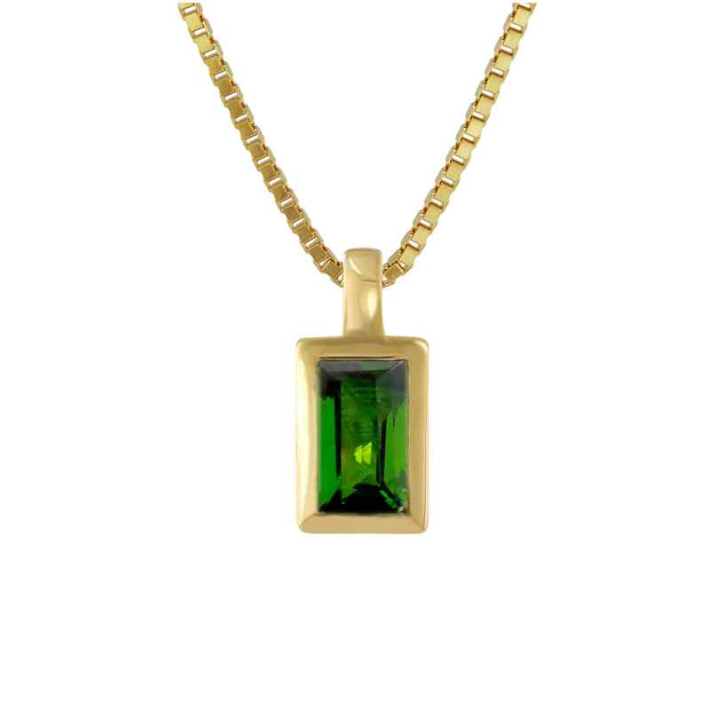 Acalee 80-1005-05 Gold Pendant 333 / 8K Gold with Chromediopside + Necklace 4262408157489
