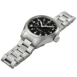 Hamilton H69509130 Herrenuhr Handaufzug Mechanical Power Reserve Stahl/Schwarz