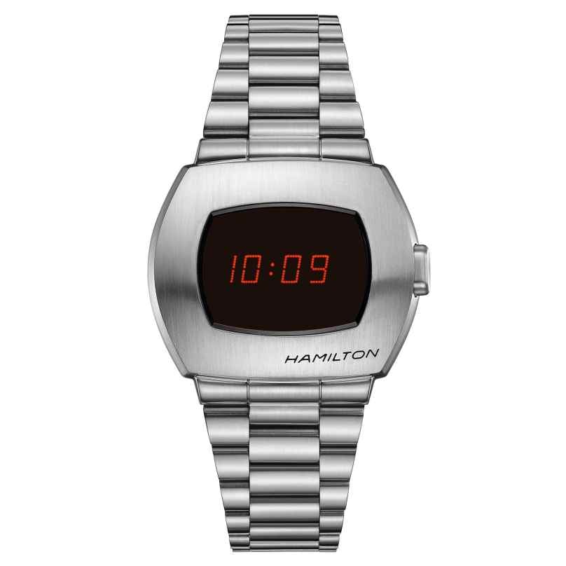 Hamilton H52414130 Wristwatch PSR Digital Quartz Steel 7630458800162
