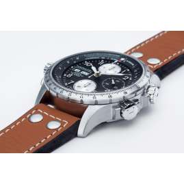 Hamilton H77616533 Men's Watch Automatic Khaki X-Wind Auto Chrono Brown/Black