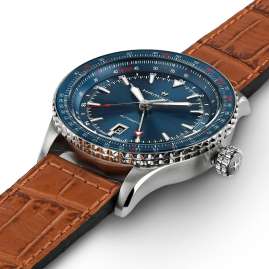 Hamilton H76715540 Men's Pilot Watch Automatic Khaki Aviation Converter GMT