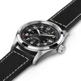 Hamilton H70455733 Automatic Watch Khaki Field Auto 38 mm Black