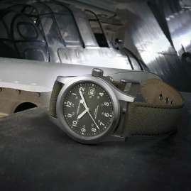 Hamilton H69439363 Wristwatch Khaki Field Mechanical 38 mm Green