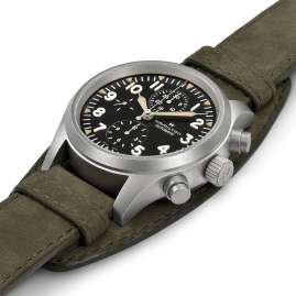 Hamilton H71706830 Men's Watch Automatic Chronograph Khaki Field