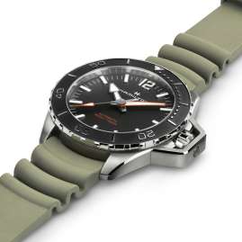 Hamilton H77825331 Men's Diver's Watch Khaki Navy Frogman Green