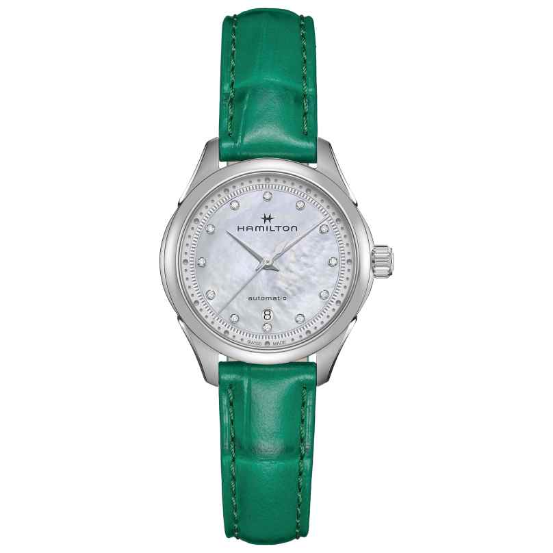 Hamilton H32275890 Women's Automatic Watch Jazzmaster Green 7630458803460