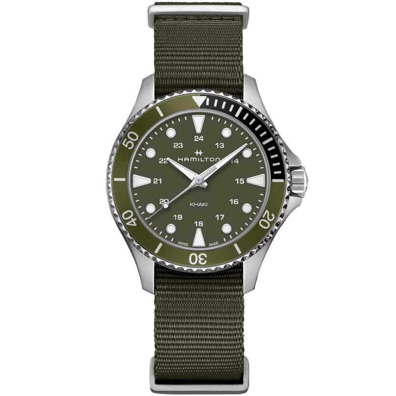 Hamilton H82241961 Unisex Watch Khaki Navy Scuba Green 37 mm 7630458803729