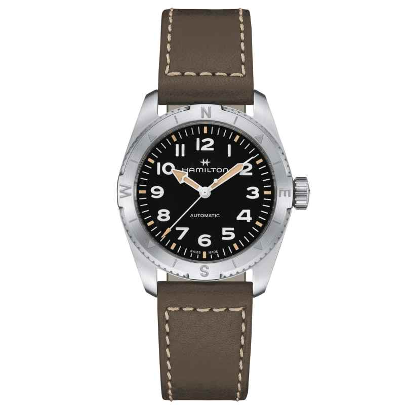 Hamilton H70225830 Men's Wristwatch Khaki Field Expedition Auto Green/Black 7630458803873