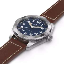 Hamilton H70315540 Men's Watch Khaki Field Expedition Automatic Brown 41 mm