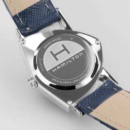 Hamilton H24411942 Armbanduhr in Unisexgröße Ventura Blau