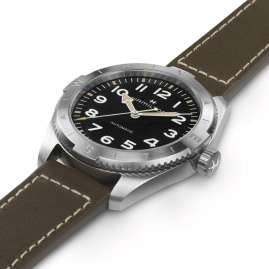 Hamilton H70315830 Men's Watch Khaki Field Expedition Automatic Green/Black