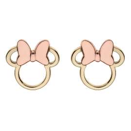 Disney E401708TL Stud Earrings Minnie Mouse 375 / 9K Gold