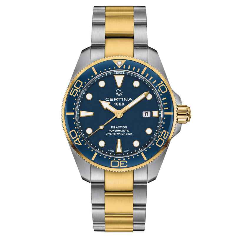 Certina C032.607.22.041.00 Diver's Watch Automatic DS Action Two Tone 30 bar 7612307148830
