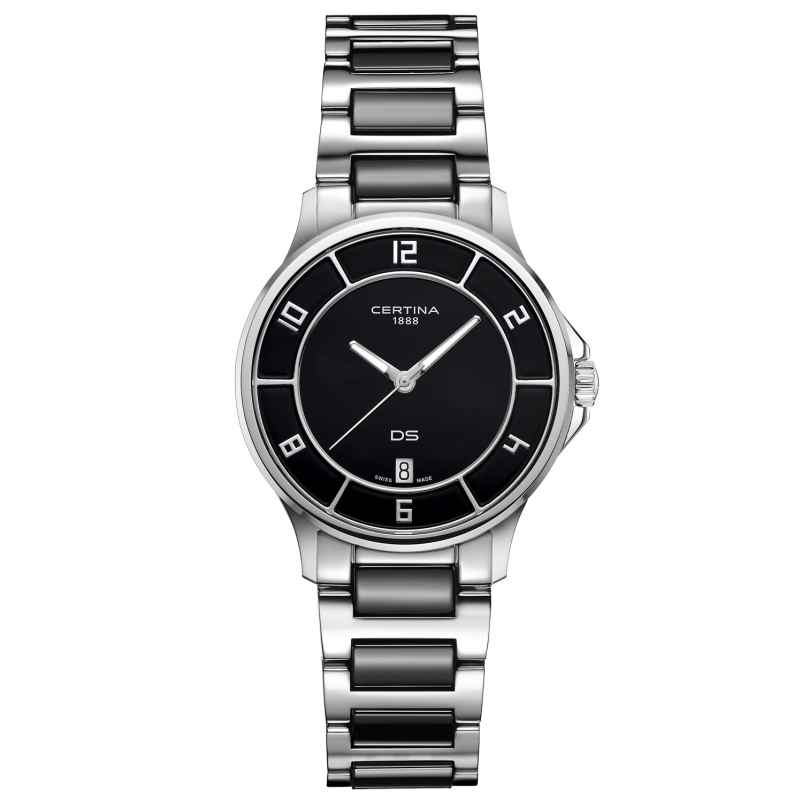 Certina C039.251.11.057.00 Women's Watch DS-6 Steel/Ceramic Black 7612307149295