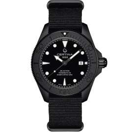 Certina C032.607.38.051.00 Diving Watch Automatic DS Action Black 30 bar