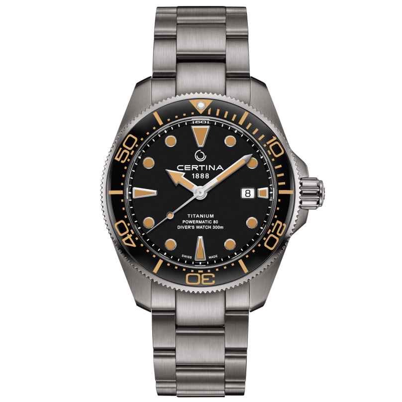 Certina C032.607.44.051.00 Diving Watch Automatic DS Action Diver Titanium 7612307148847