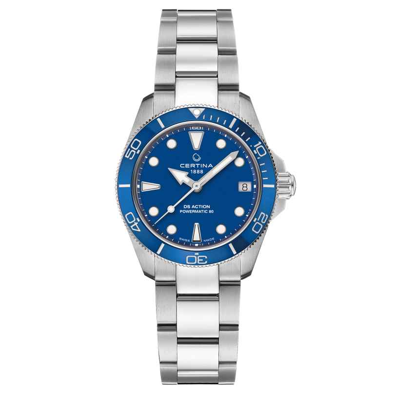 Certina C032.007.11.041.00 Women's Watch Automatic DS Action Steel/Blue 30 bar 7612307152141