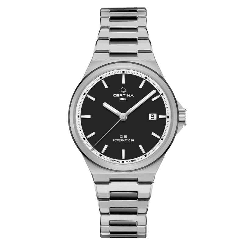 Certina C043.407.22.061.00 Men's Wristwatch Automatic DS-7 Black 7612307152592
