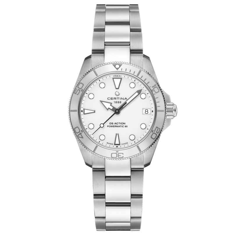 Certina C032.007.11.011.00 Women's Watch Automatic DS Action White 30 bar 7612307152127