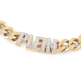 Philipp Plein PJ1AA12NU Ladies' Necklace Lettering Gold Tone