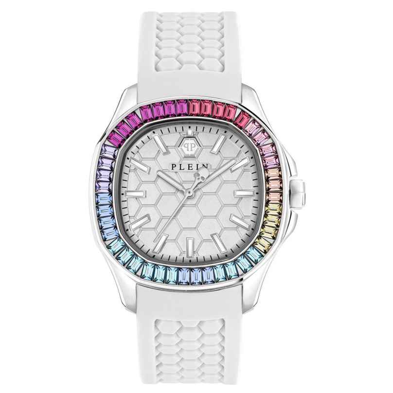 Philipp Plein PWTAA0223 Women's Wristwatch Lady White/Rainbow 7630615129563