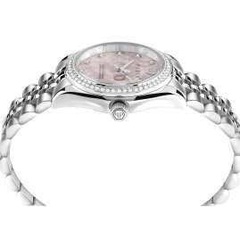 Philipp Plein PWYAA0123 Ladies' Watch Date Superlative Steel/Pink