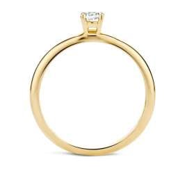 Blush 1132YZI 585 Gold Ring for Women with Cubic Zirconia