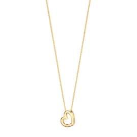 Blush 3081YGO Women's Necklace 585 Gold Heart