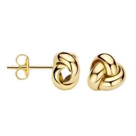 Blush 7145YGO Ladies' Stud Earrings 585 Gold Knots