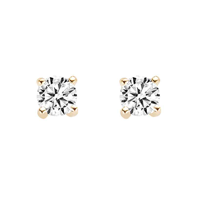 Blush 7138YZI Women's Stud Earrings 585 Gold with Cubic Zirconia 8717828160411