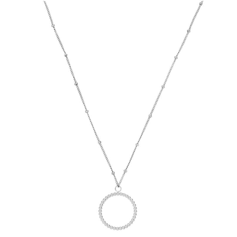 Purelei Ladies' Necklace Silver Tone Karma 4260695685623