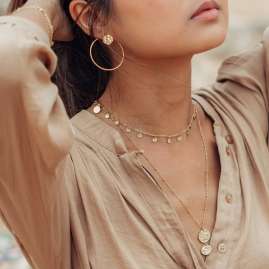 Purelei Women's Necklace Gold Tone Malihini