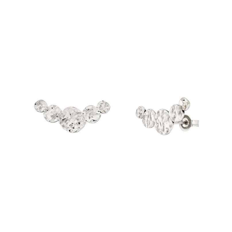 Purelei Ladies' Stud Earrings Silver Tone Malihini 0747742302442