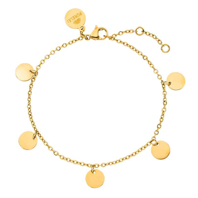 Purelei Women's Bracelet Gold Plated Kalea 4260644145284