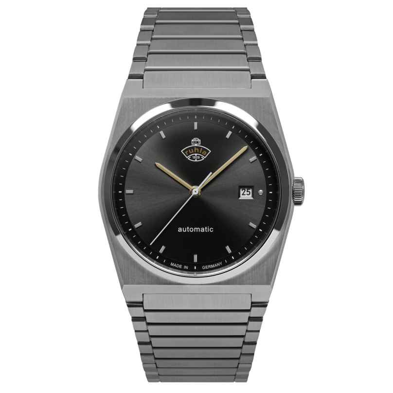 Ruhla 4860M2 Men's Watch Automatic Space Control Anthracite 4041338486070