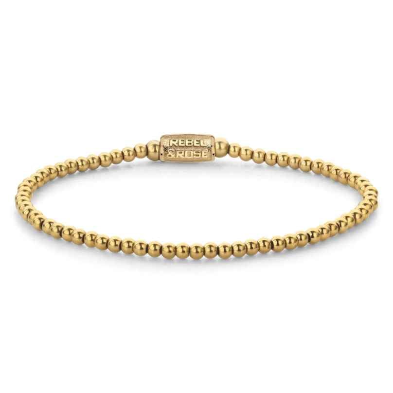 Rebel & Rose RR-30001-G-S Damen-Armband Goldfarben 3 mm 8720701586987