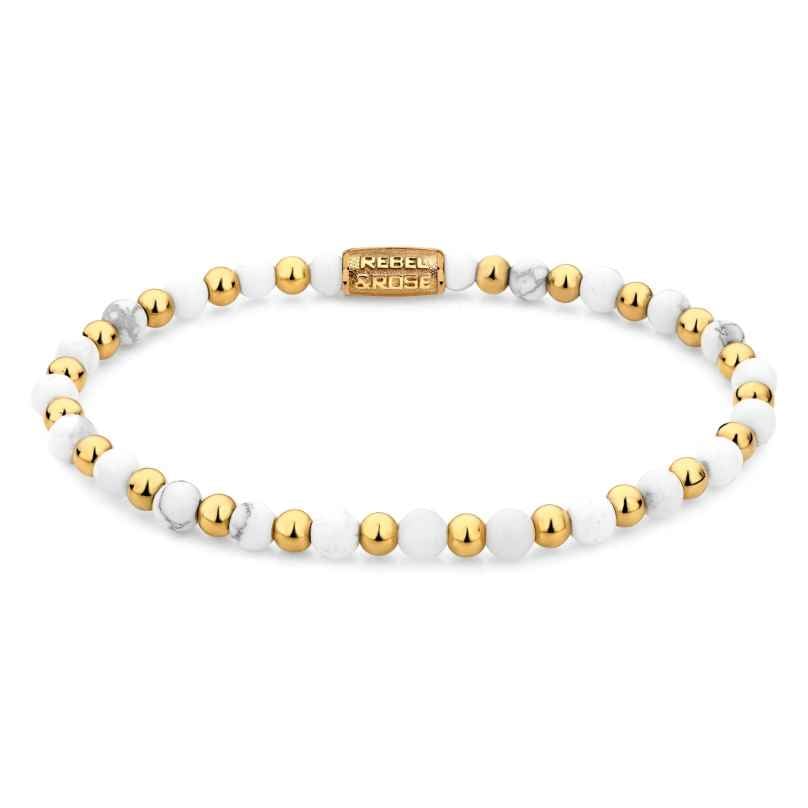 Rebel & Rose RR-40113-G-S Damen-Armband Mix Virgin White Gold 4 mm 8720365079993