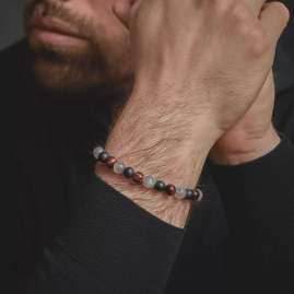 Rebel & Rose RR-80070-S Herren-Armband Fall Feelings 8 mm