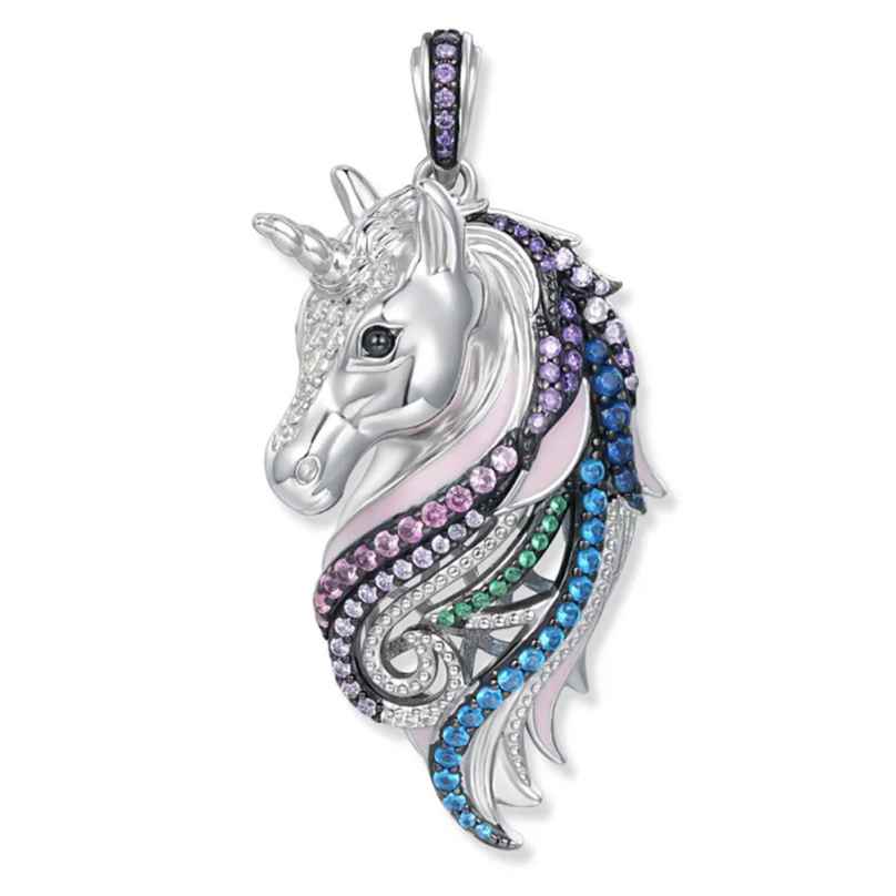 Seinerzeit SZA-3990-448 Silber-Anhänger Aurelia Einhorn 4066723005018