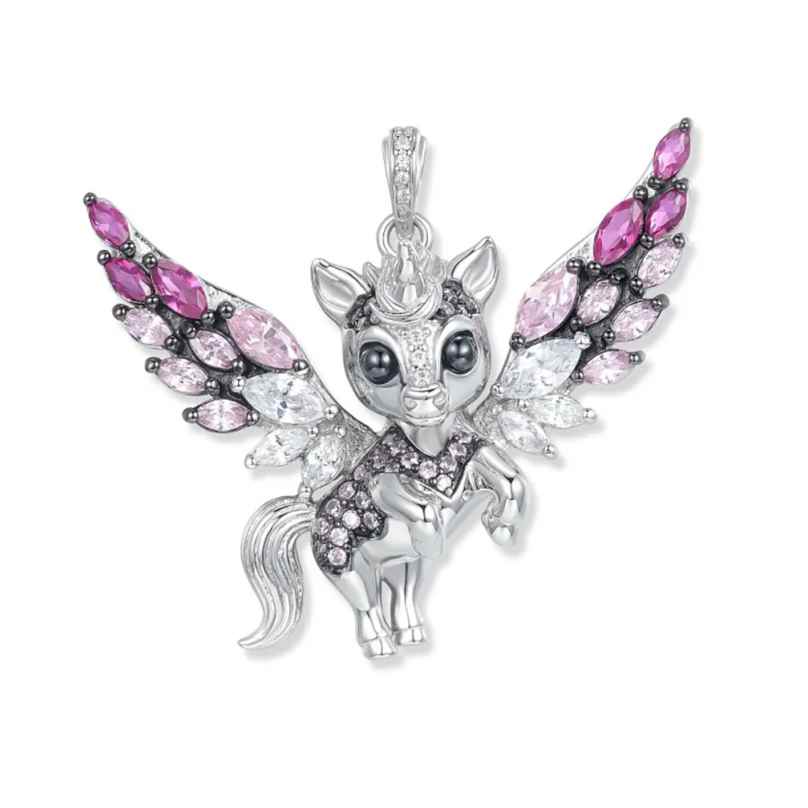 Seinerzeit SZA-3990-451 Silber-Anhänger Harmony Einhorn 4066723005049