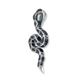 Seinerzeit SZA-3990-259 Pendant Silver Eragon Snake