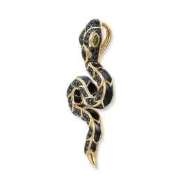 Seinerzeit SZA-3960-259 Pendant Gold Tone Fangor Snake